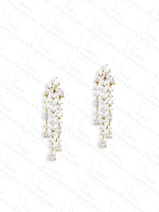 High Quality Diamond Earrings C475