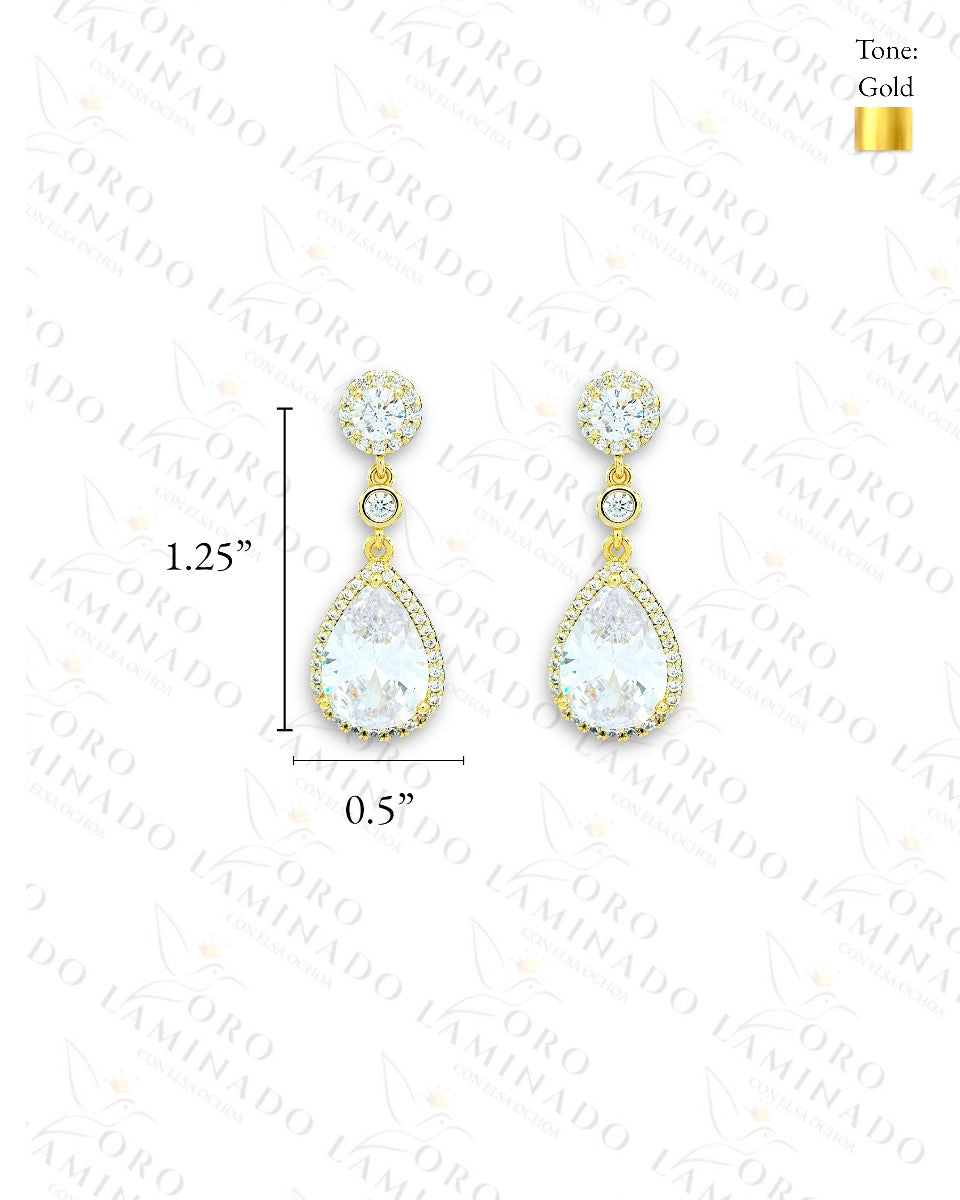 High Quality Crystal Drop Earrings C466