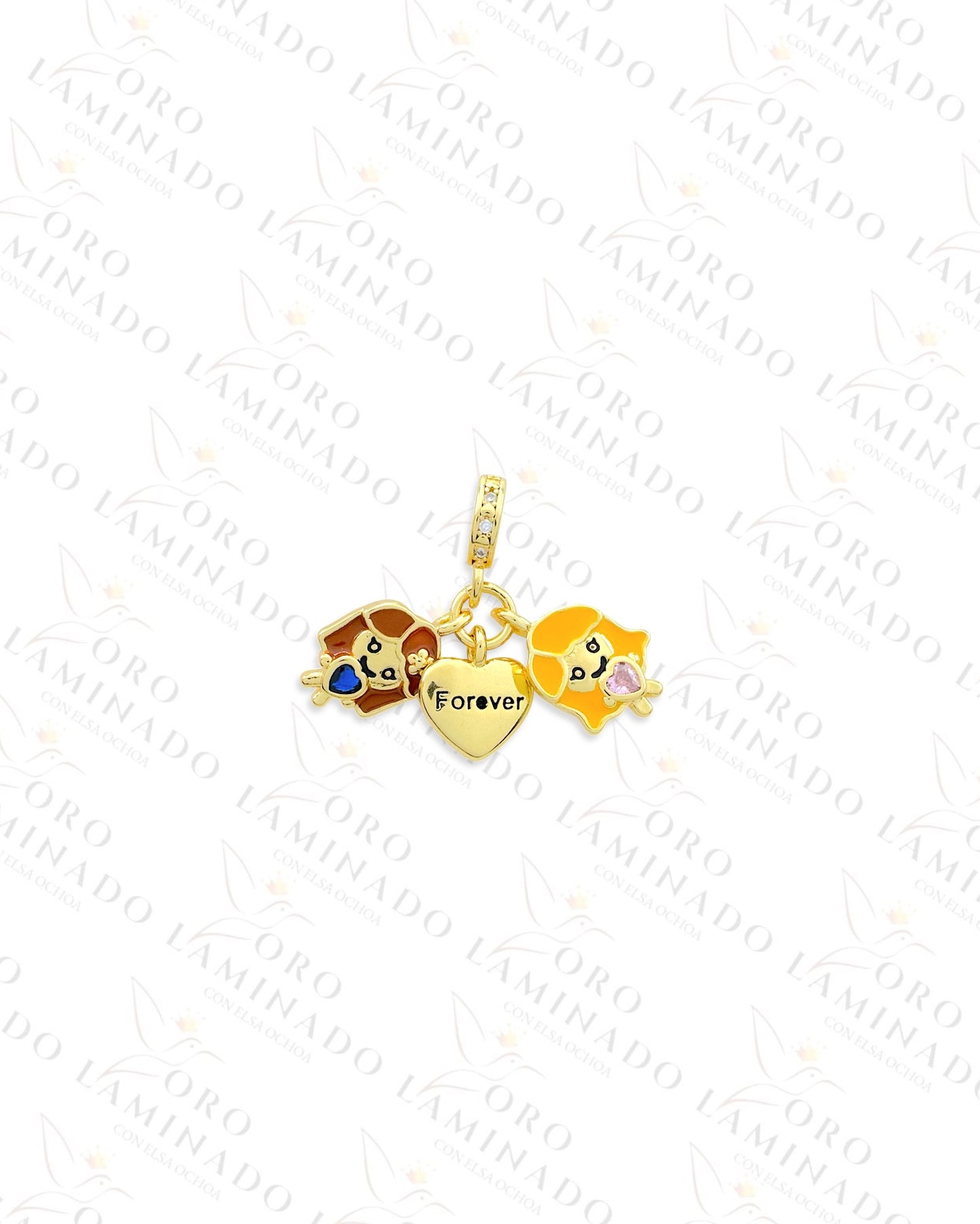 Forever Sisters Charm (Gold Filled) B387