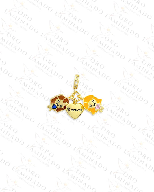 Forever Sisters Charm (Gold Filled) B387