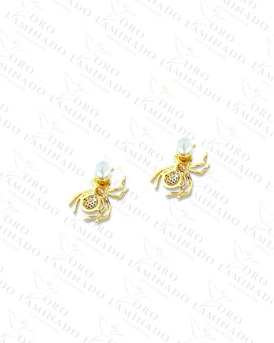 High Quality Spider Earrings R215