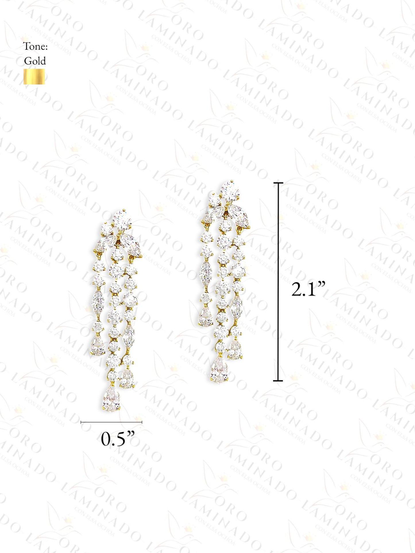 High Quality Diamond Earrings C475