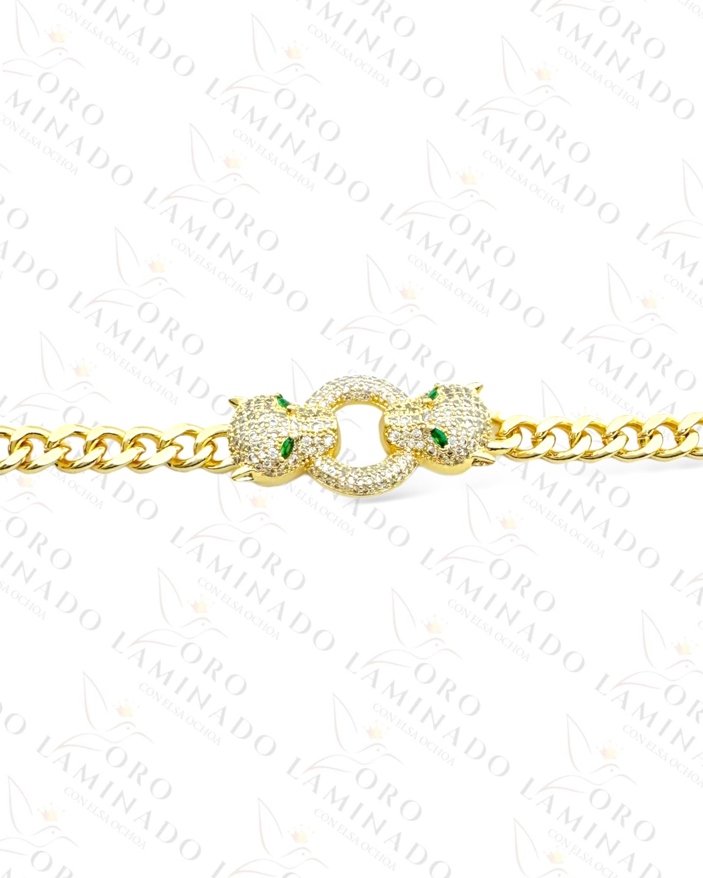 High Quality Diamond Cougar Bracelet C299