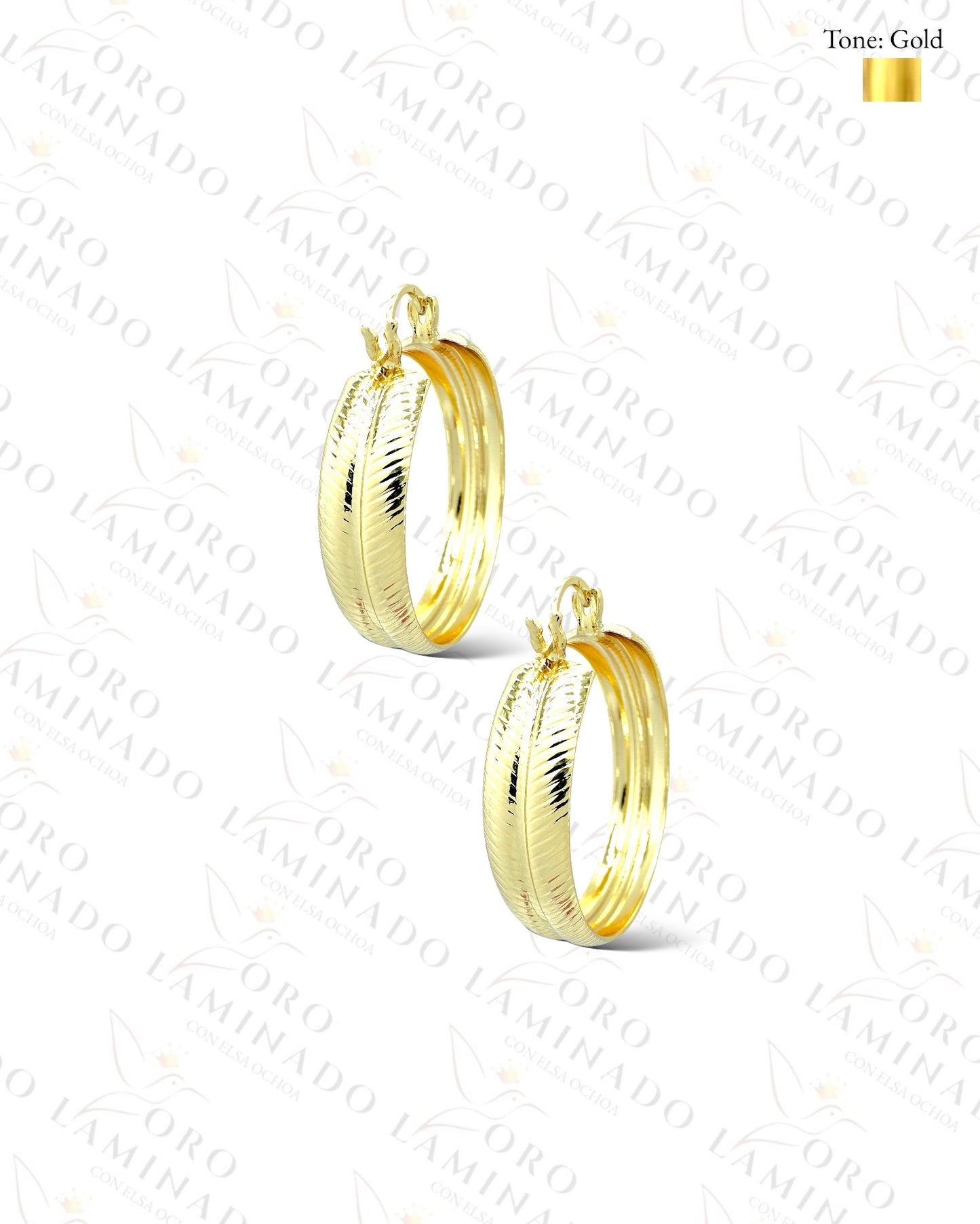 High Quality Gold Hoop Earrings C220