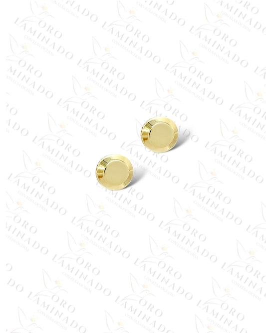 High Quality Plain Circle Earrings B104