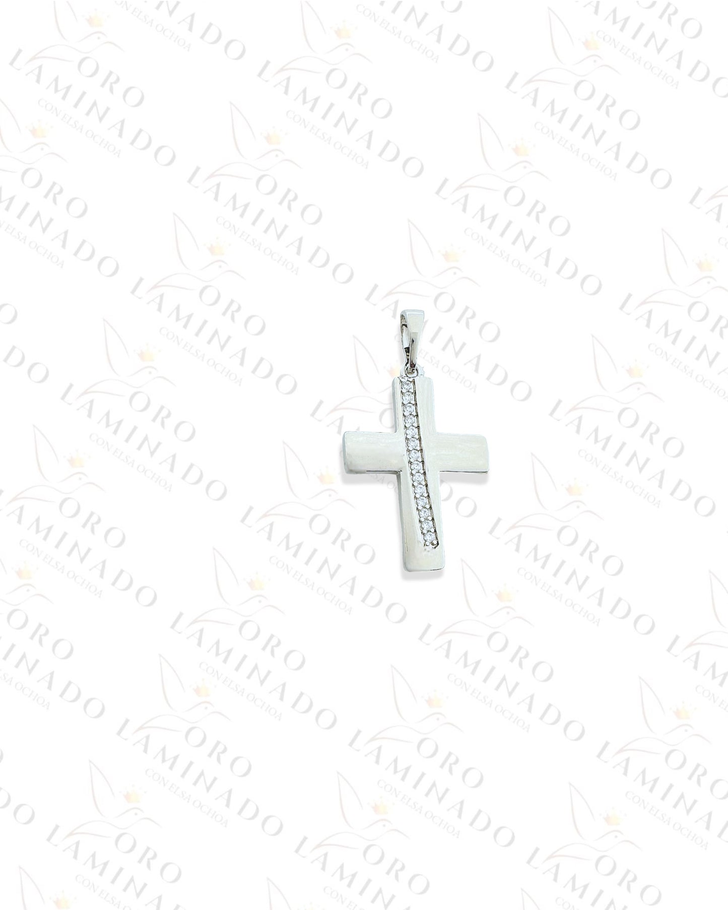 Silver Small Cross Pendant Y333