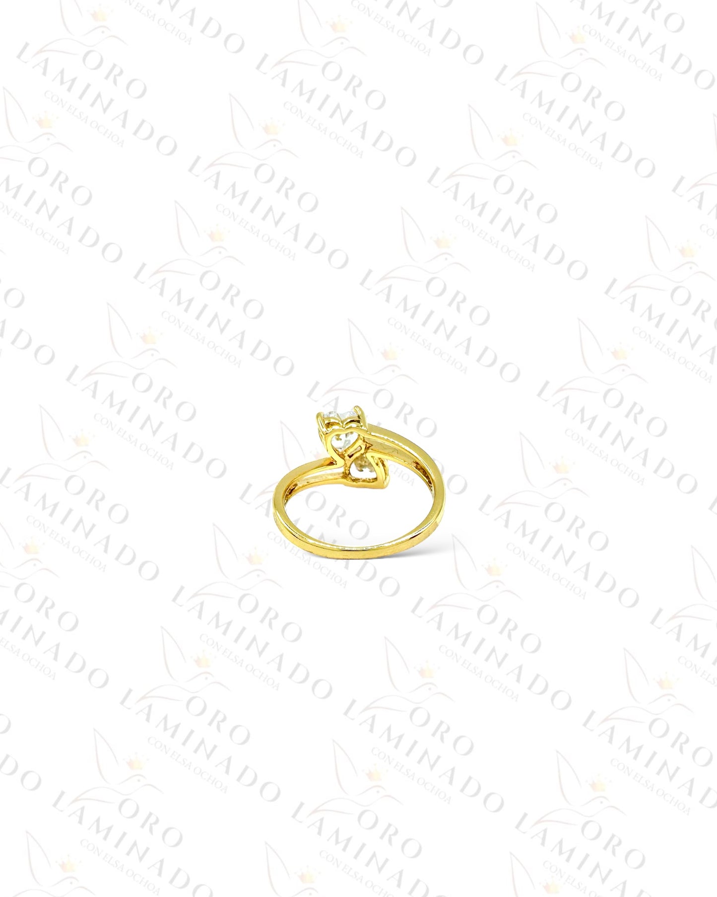 High Quality Twin Hearts Ring G459