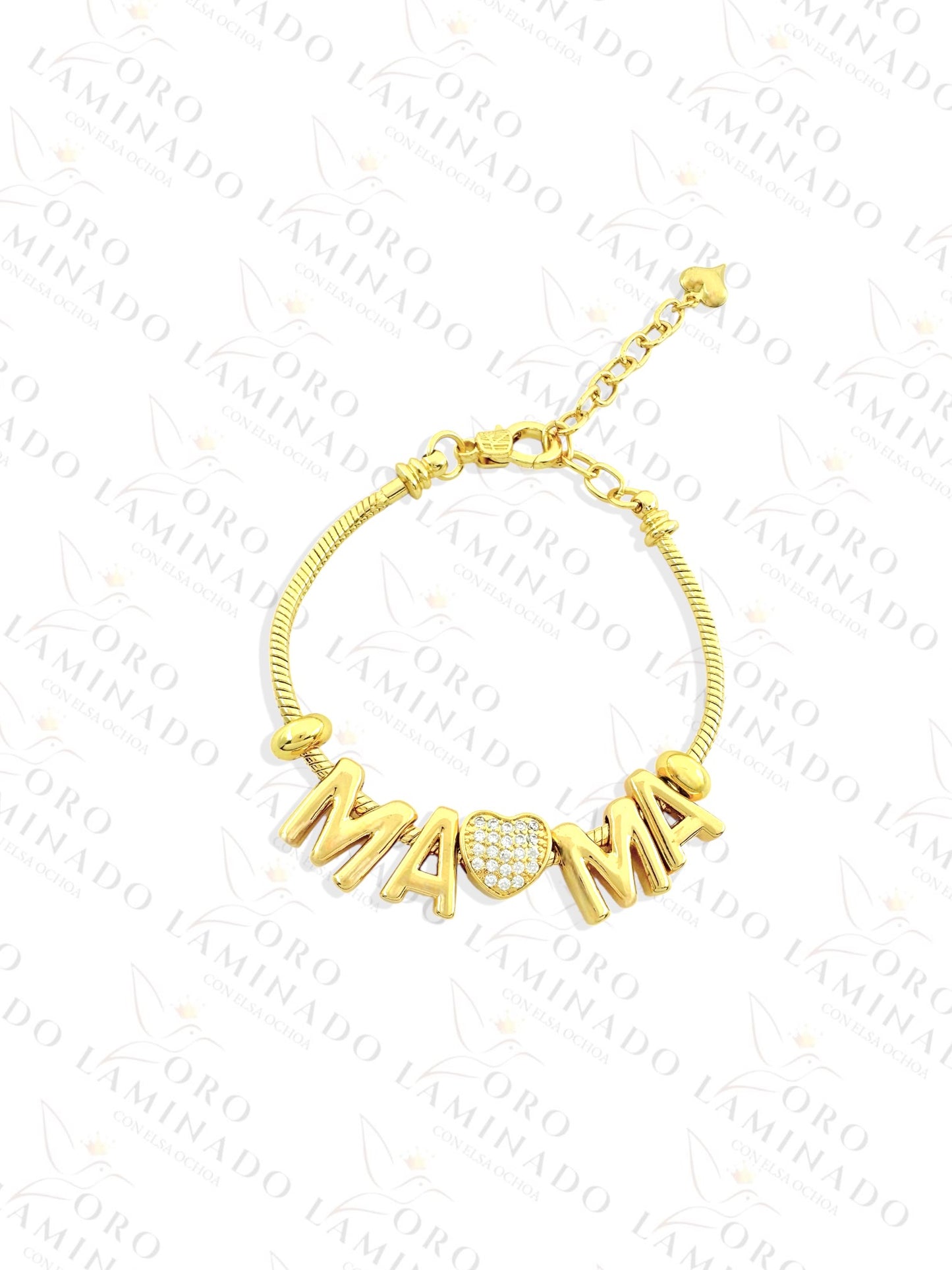 "MAMA" Charm Bracelet (Gold Filled) B392