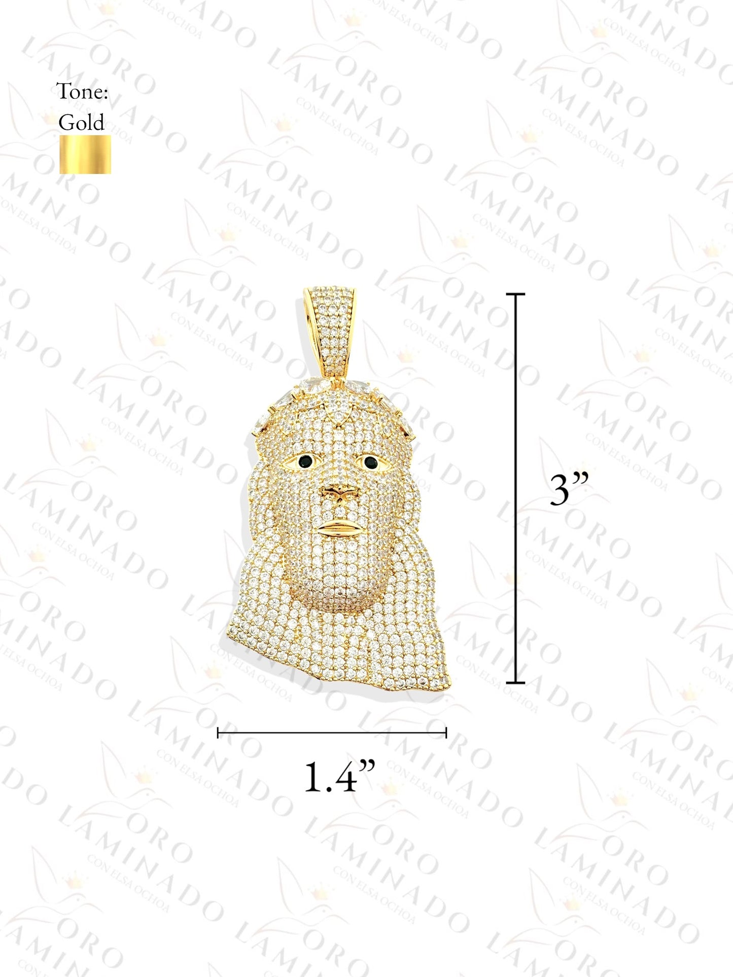 Gold Filled High Quality Christ Pendant R9