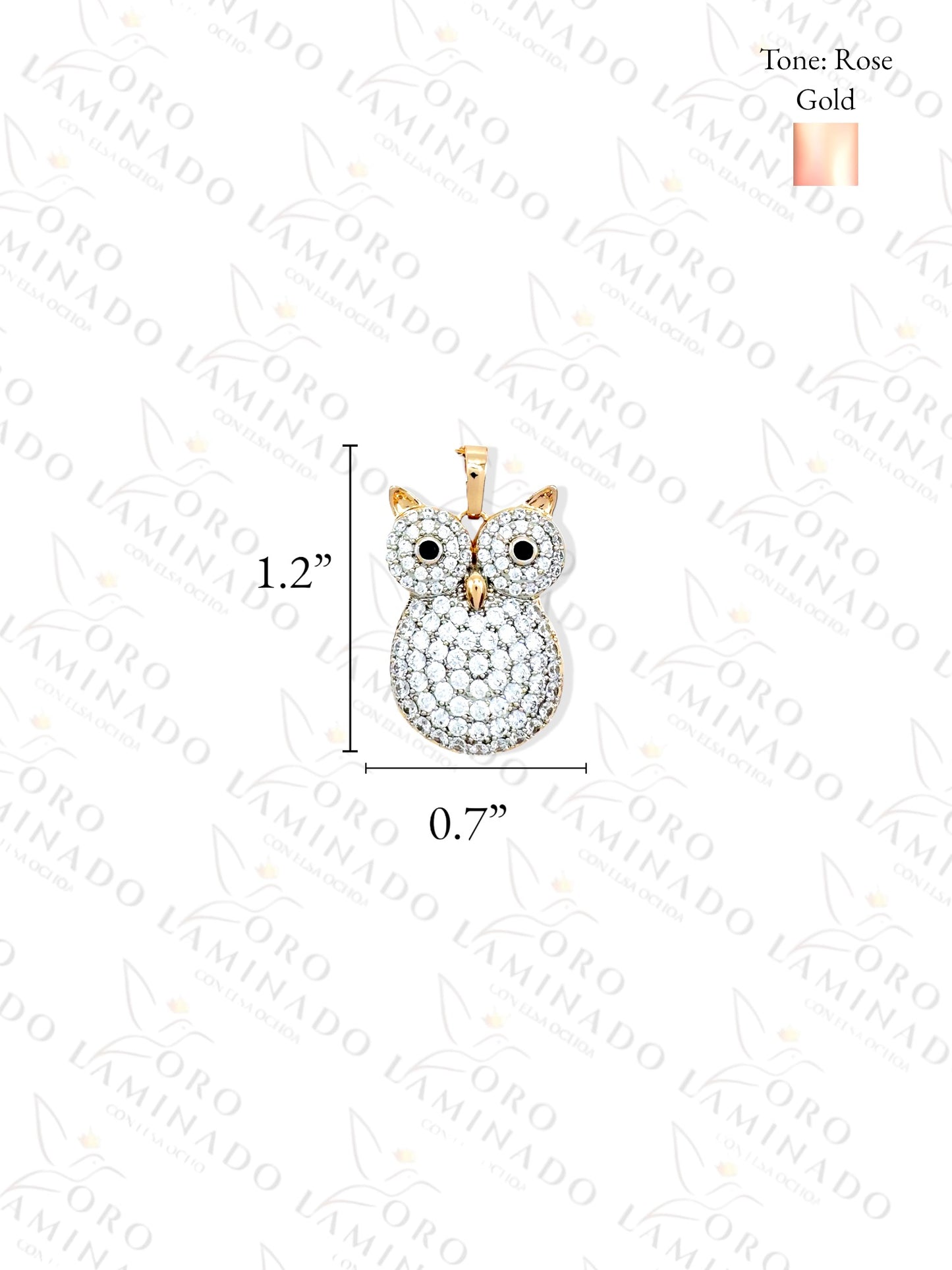 High Quality Sparkling Owl Necklace G326