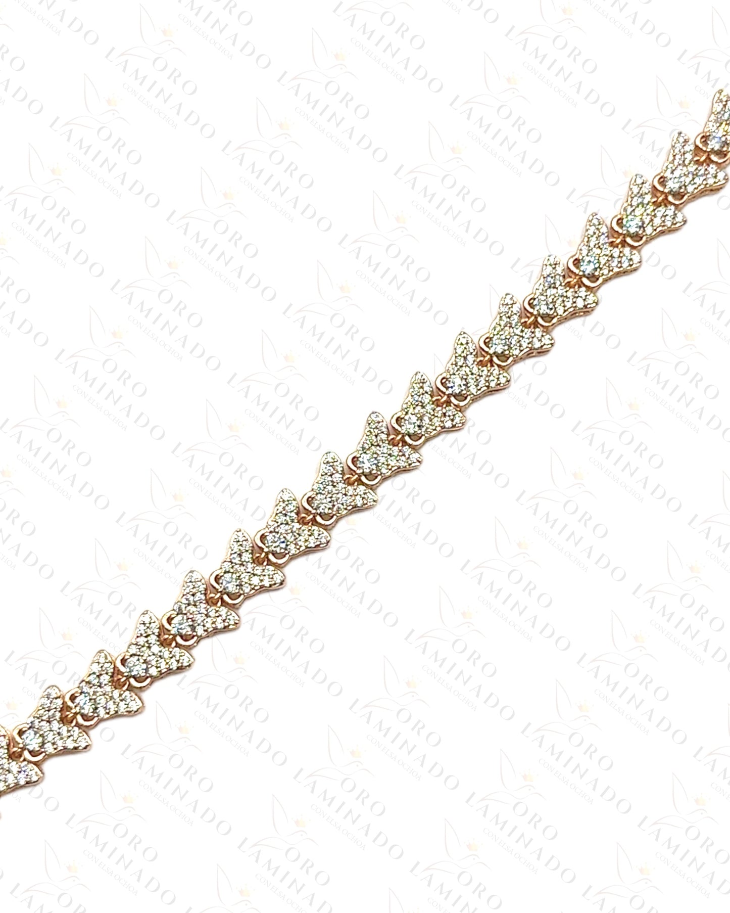 High Quality Butterfly rose gold bracelet G164