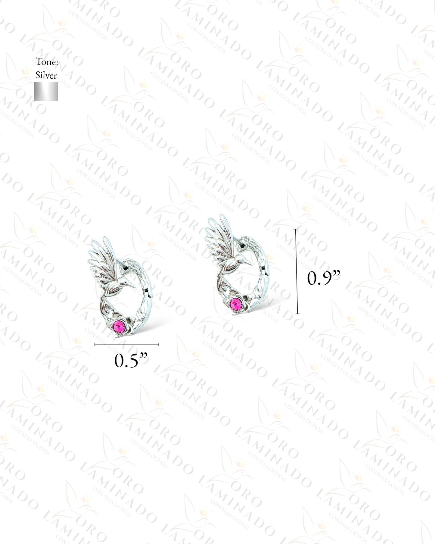 High Quality Silver Bird Earrings R140