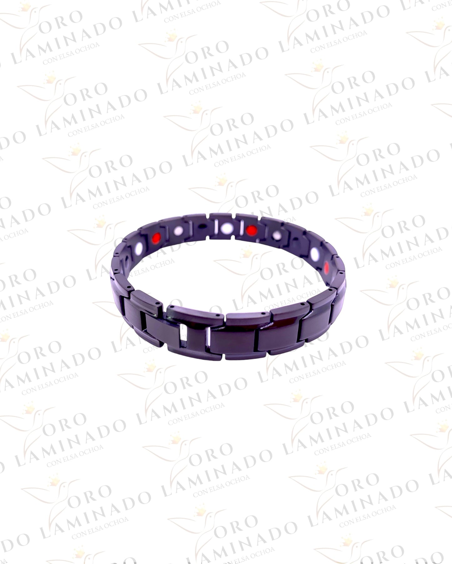 8.5” Black Magnetic Bracelet B145