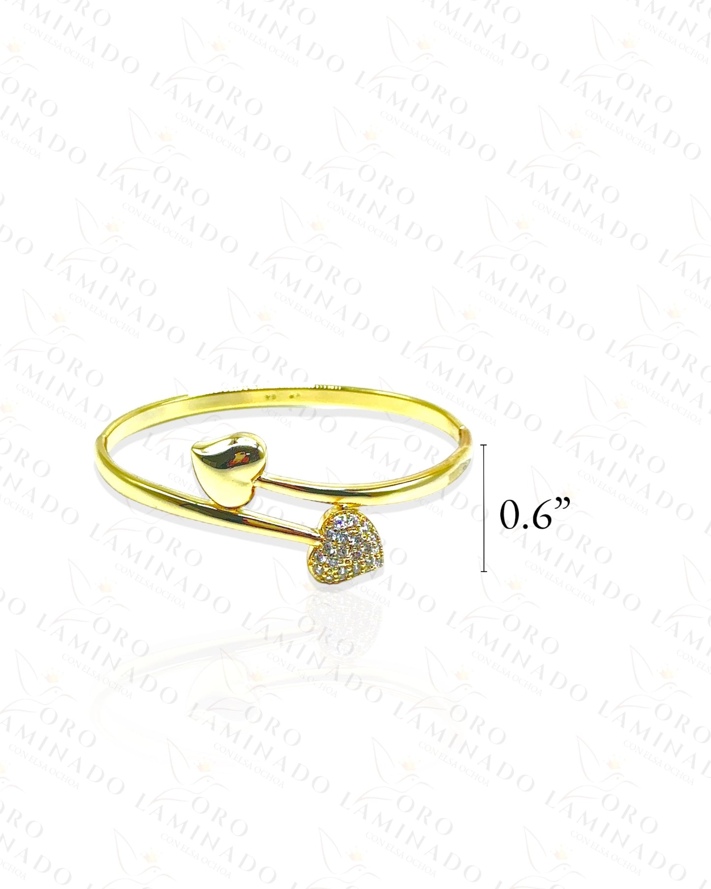 High Quality Double Heart Bracelet C243