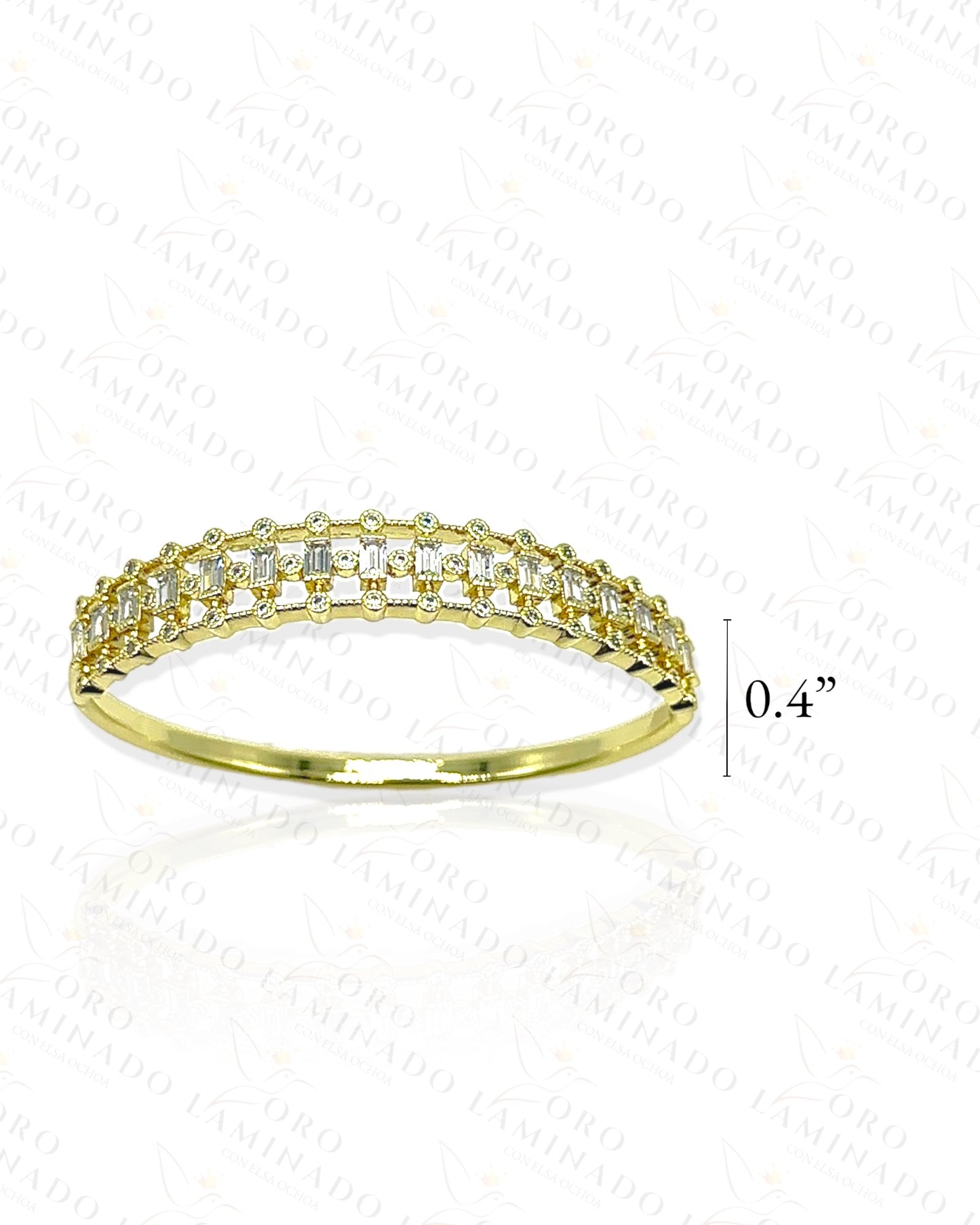 High Quality Square Diamonds Bracelet C244