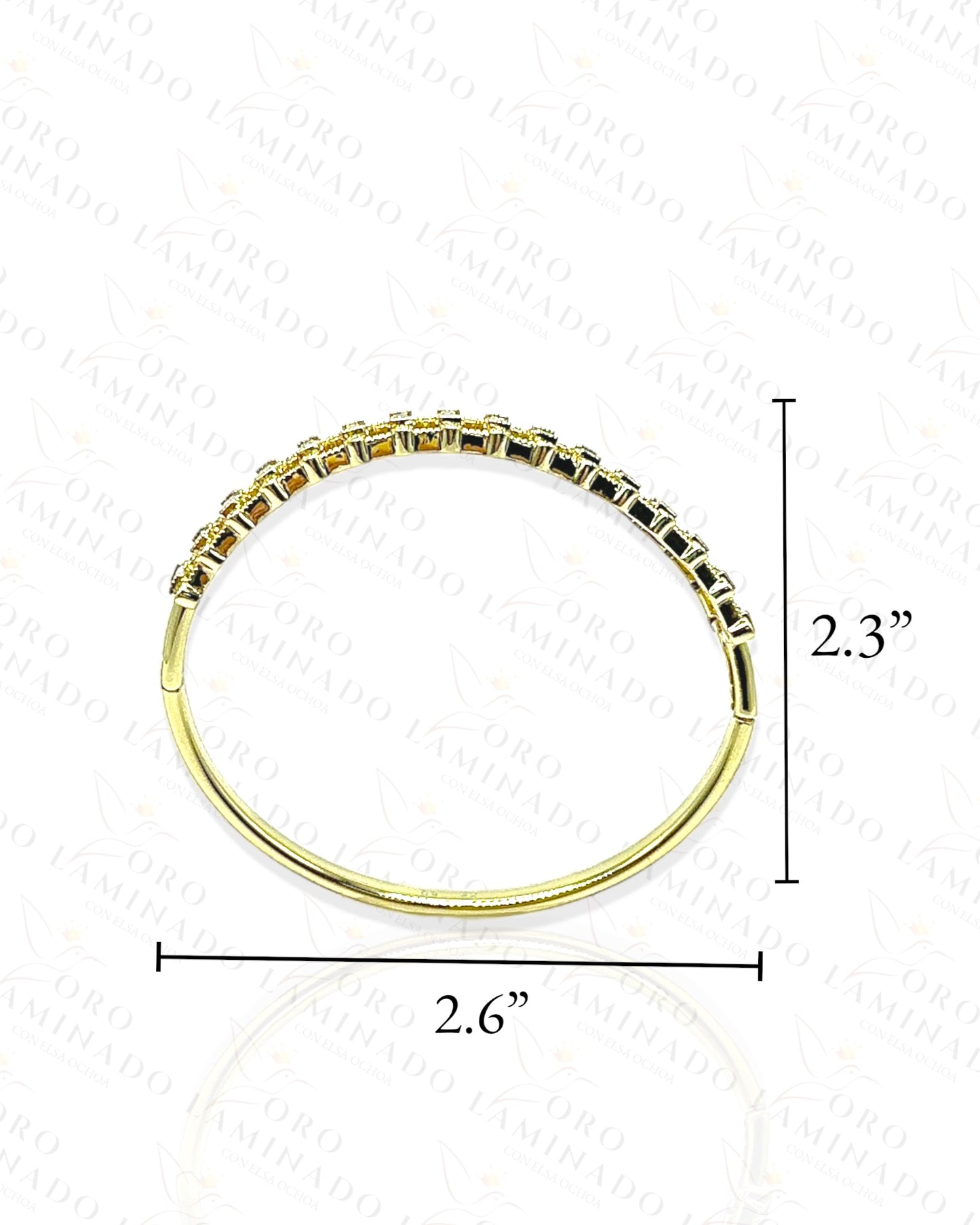 High Quality Square Diamonds Bracelet C244