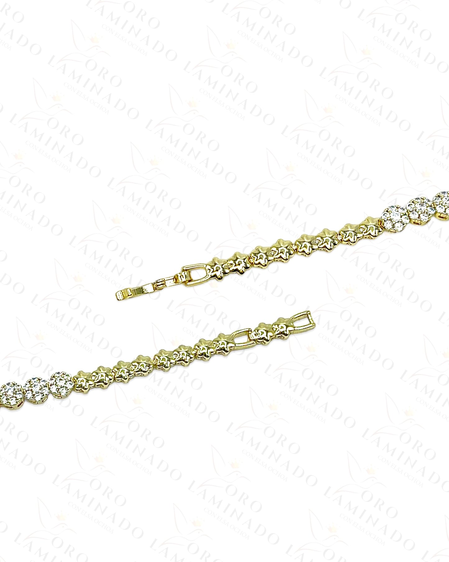 High Quality Round Diamond Bracelet R293