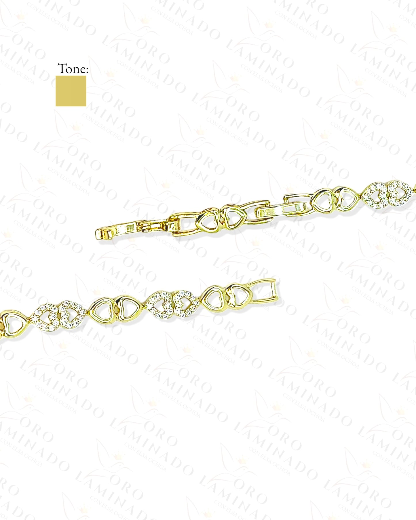 High Quality Hearts Bracelet R221