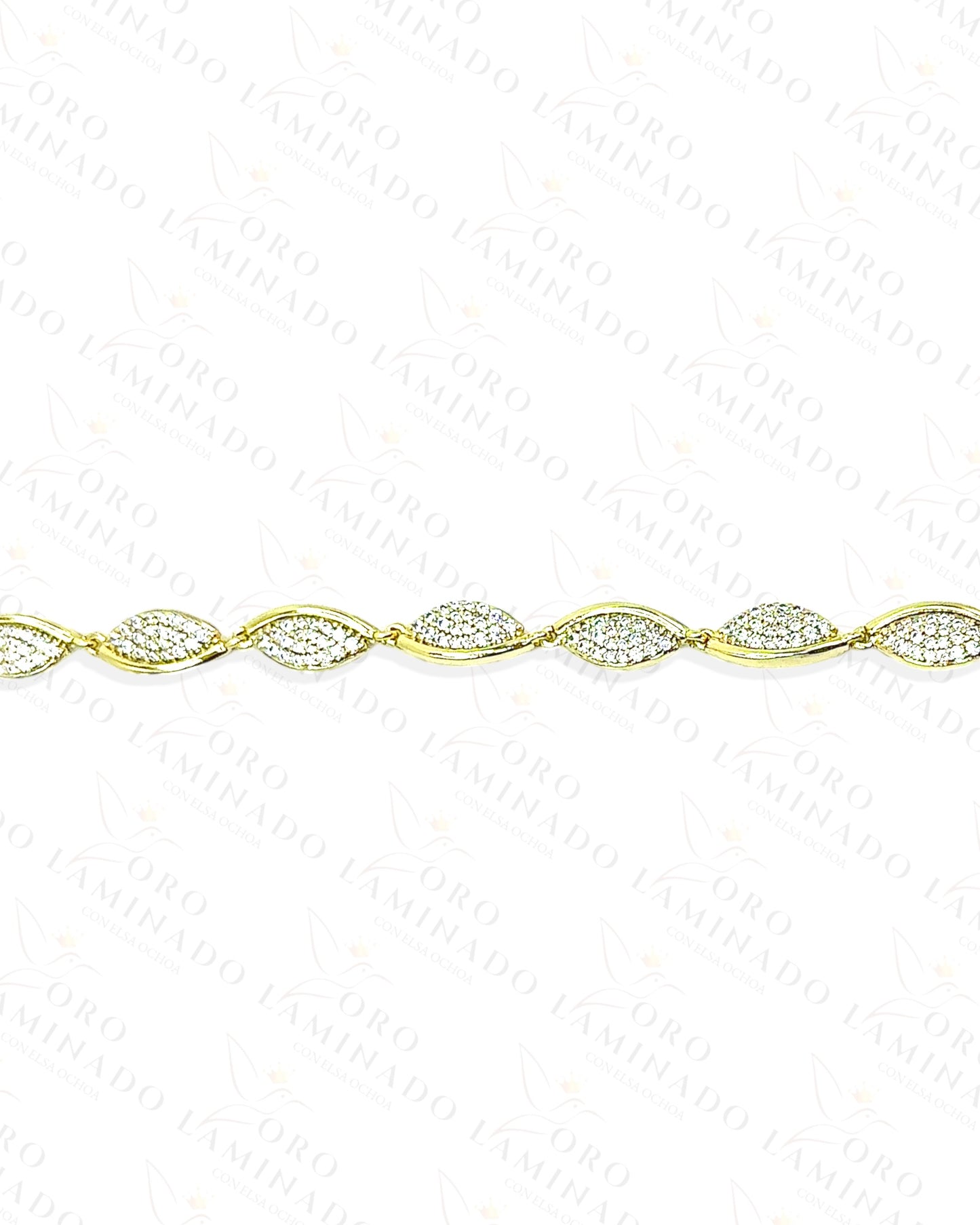 High Quality Oval Pattern Stone Bracelet R299