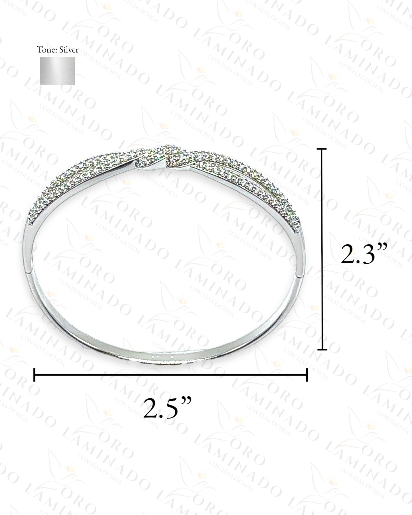 High Quality Silver Knot Bracelet C255