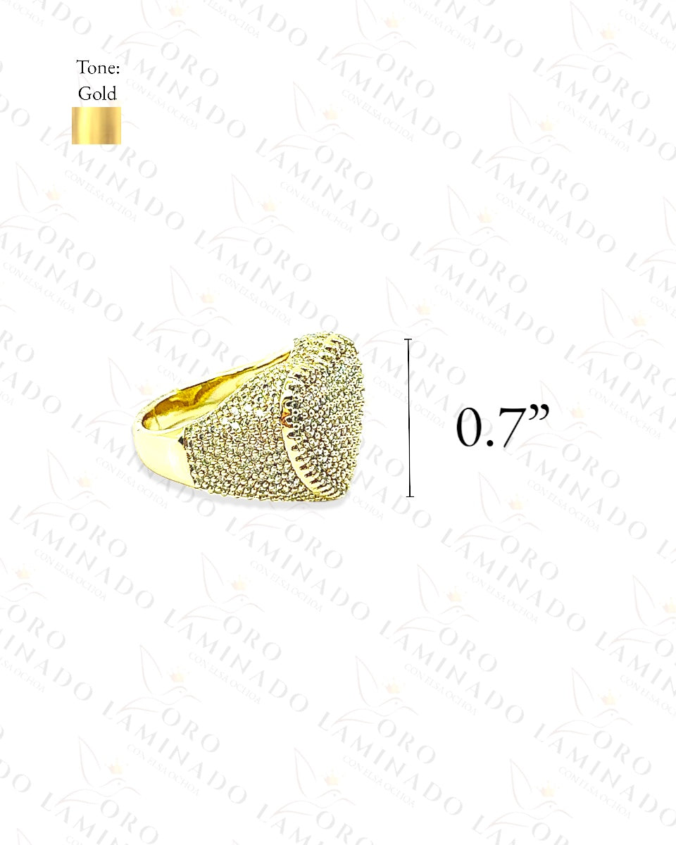 High Quality Heart Diamond Ring C281A