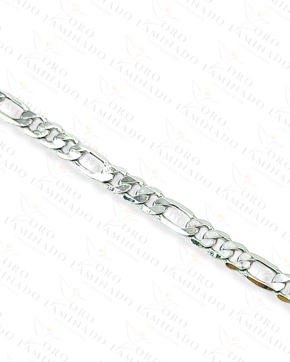 High Quality Figaro Chain Bracelet C293