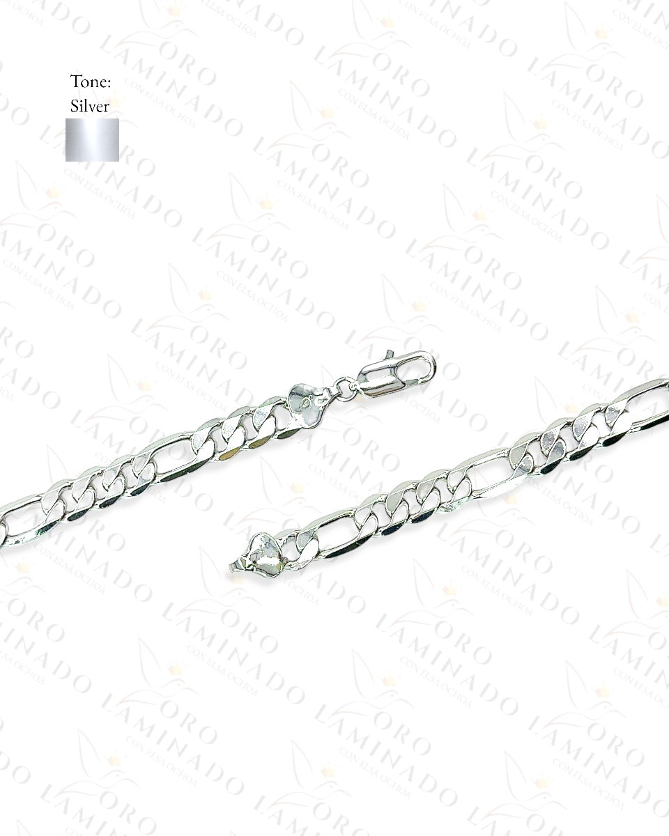 High Quality Figaro Chain Bracelet C293