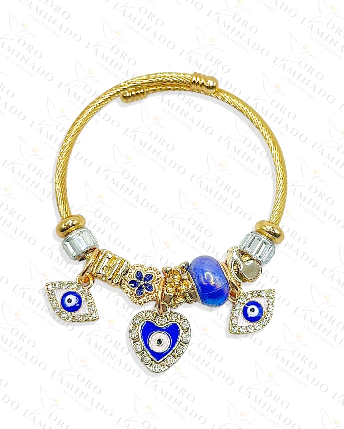 Blue Eye Charm Bracelet