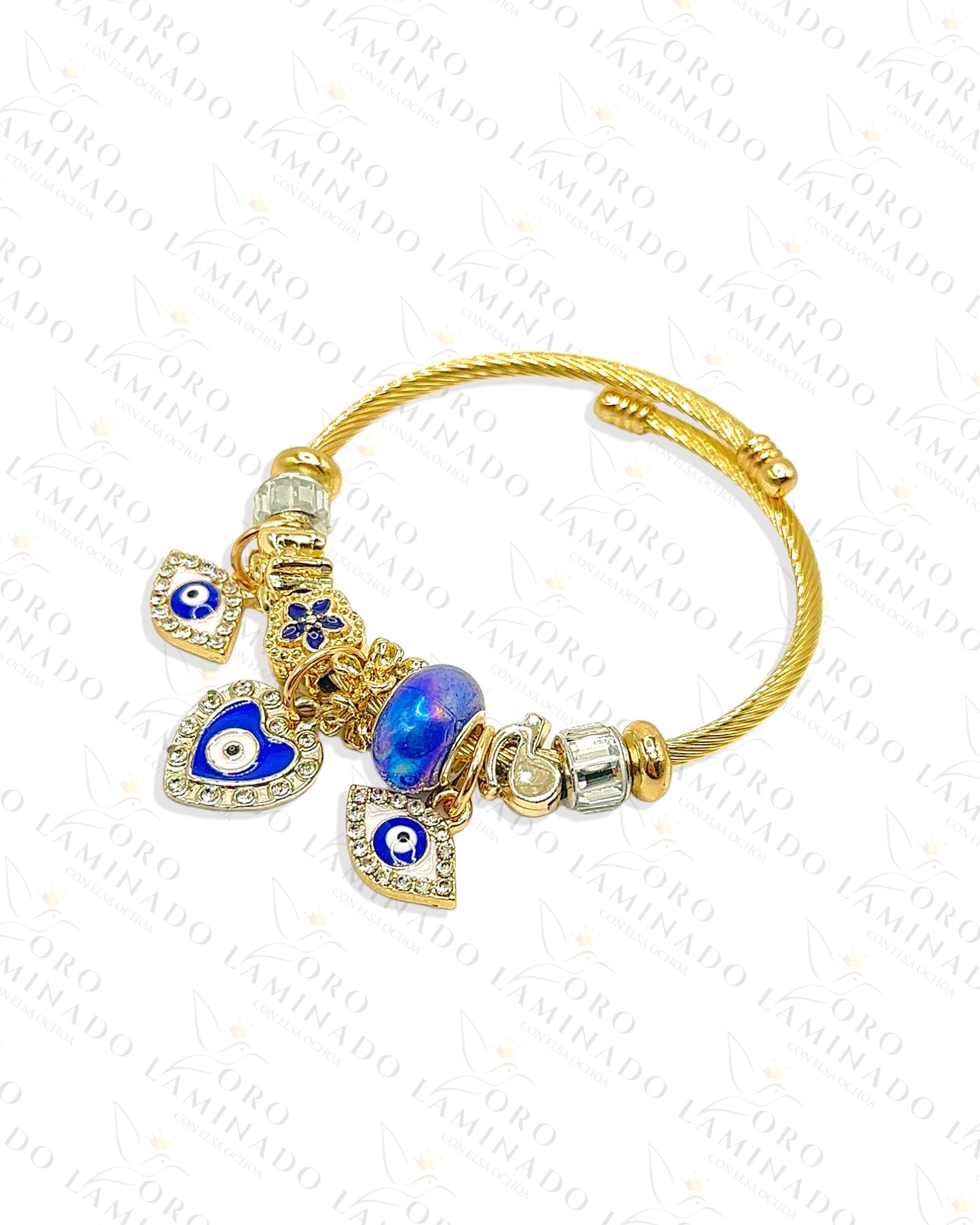 Blue Eye Charm Bracelet