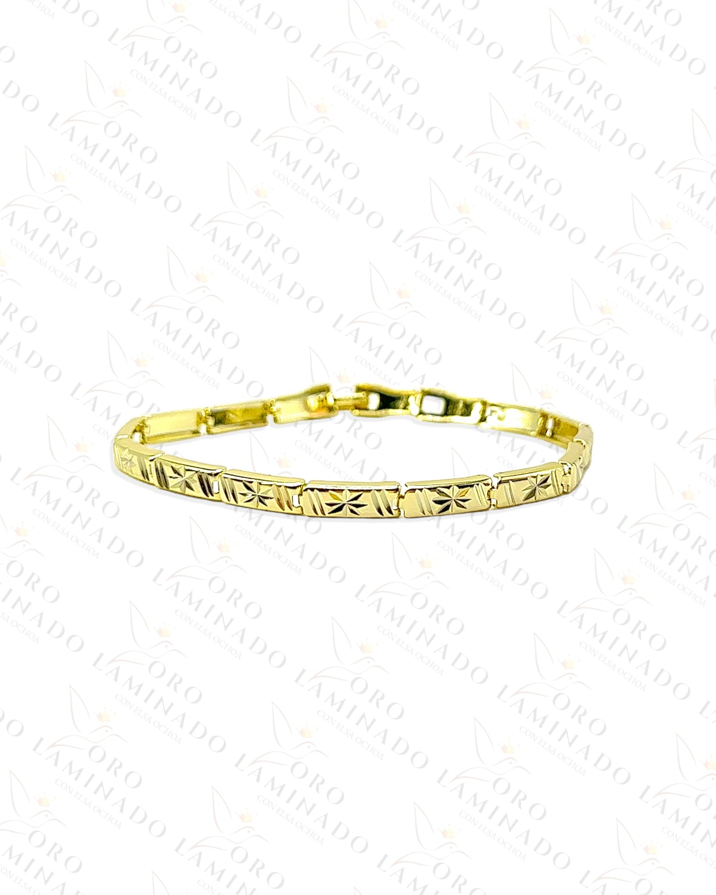 High Quality Plain Gold Bracelet Y215