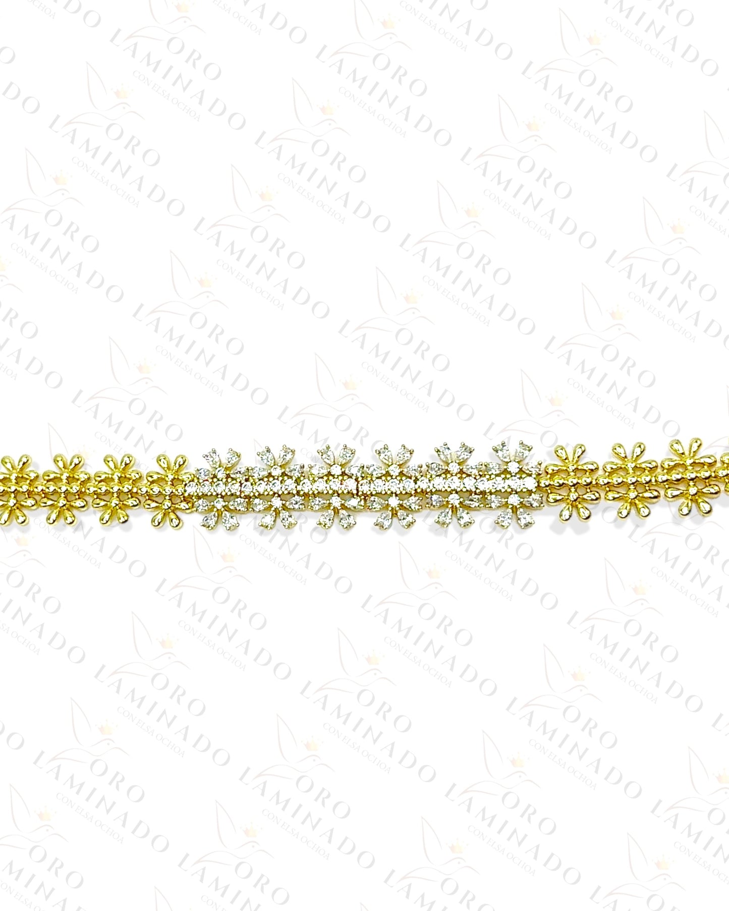 High Quality Flower Diamond Bracelet G162