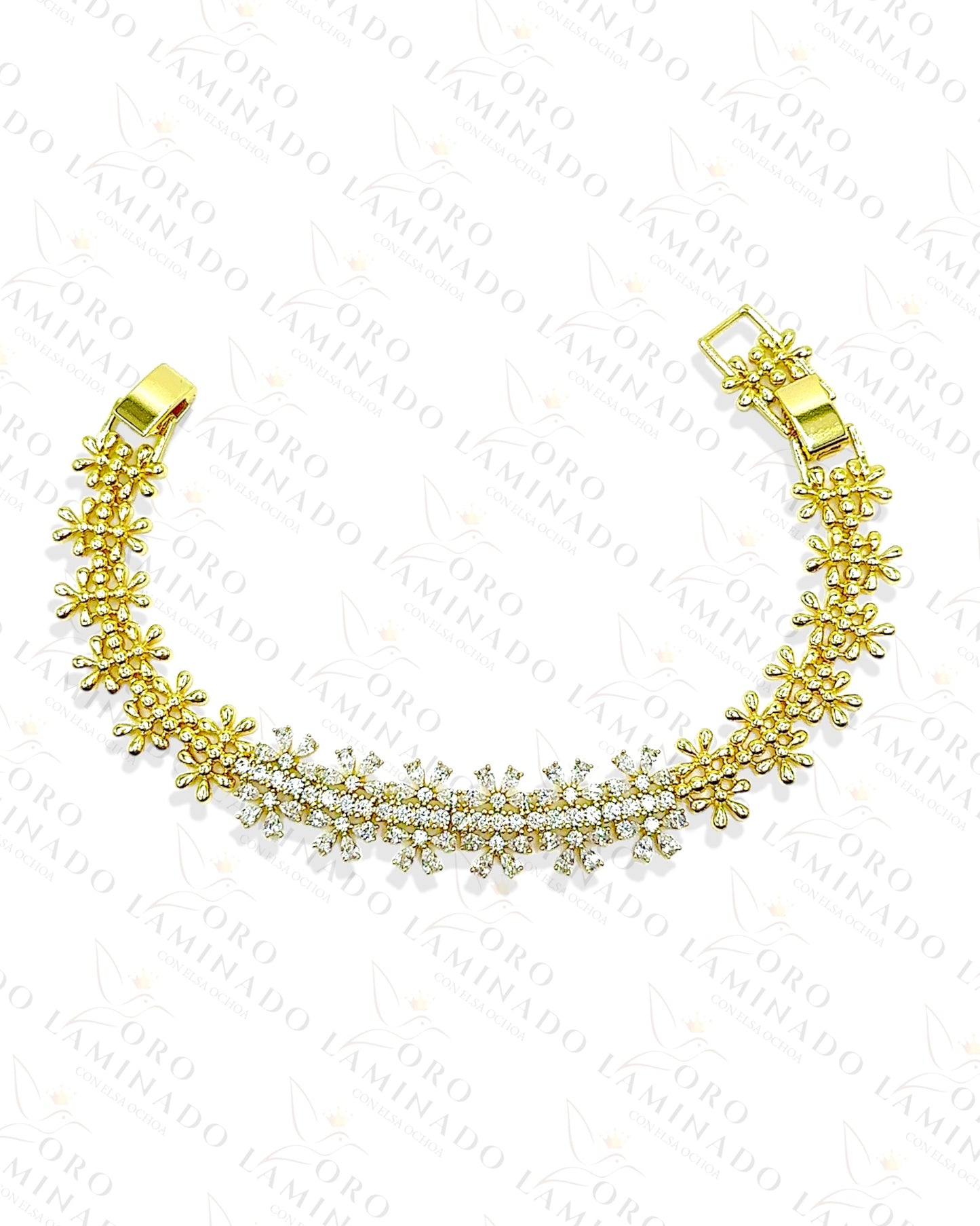 High Quality Flower Diamond Bracelet G162