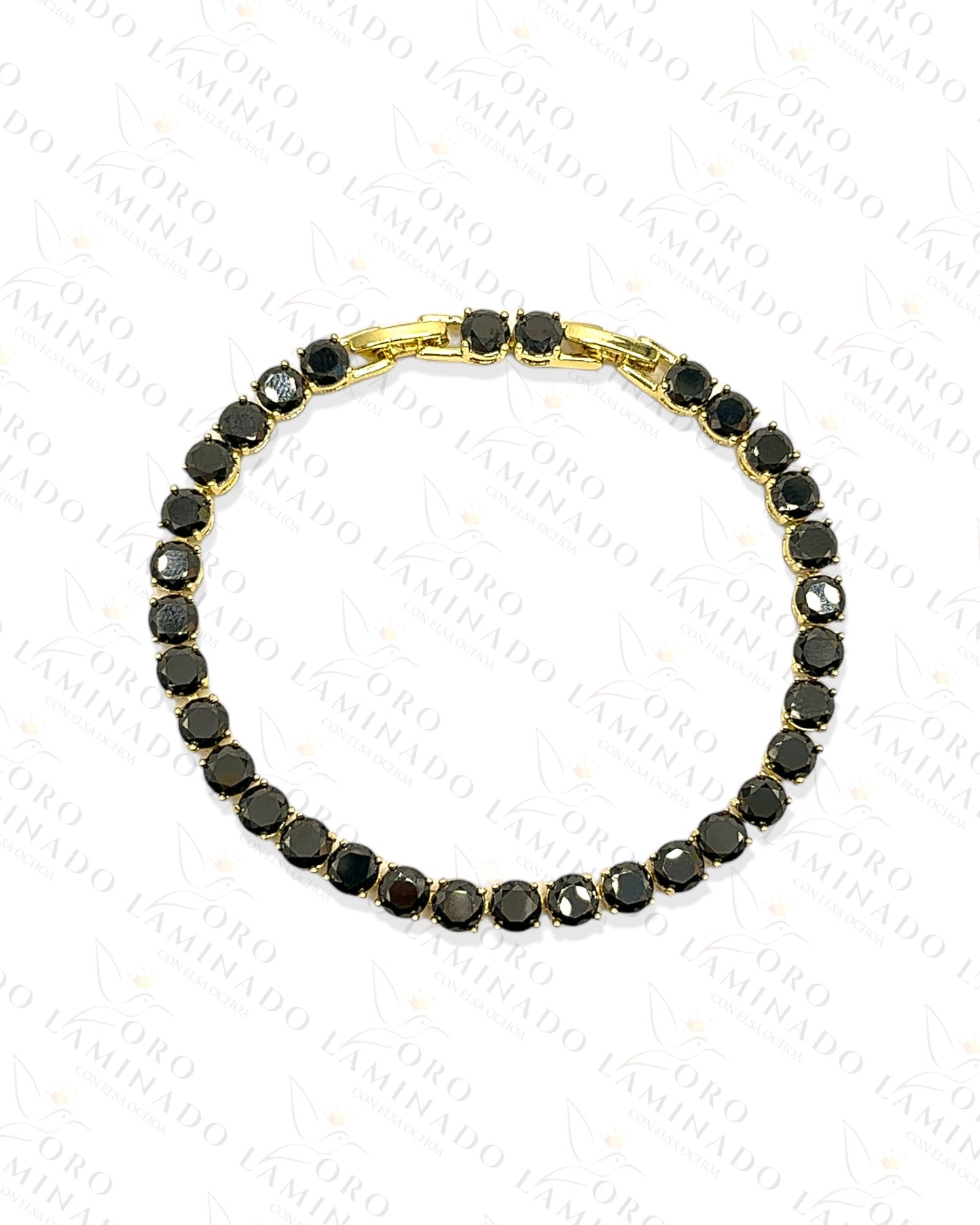 High Quality Black Stones Bracelet Y131