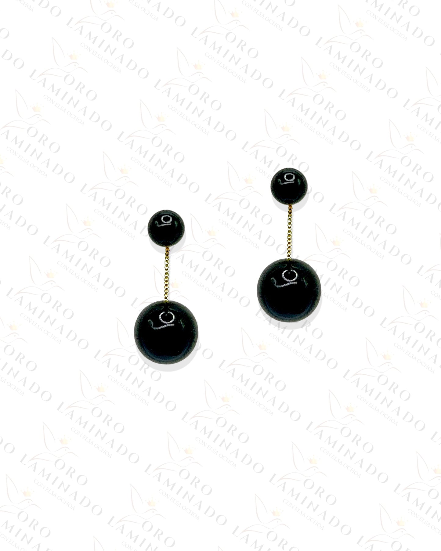 High Quality Black Pearl Earrings G184