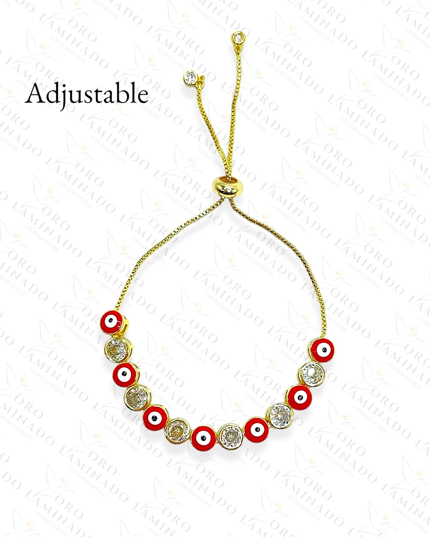 Red Eye Adjustable Bracelet B222