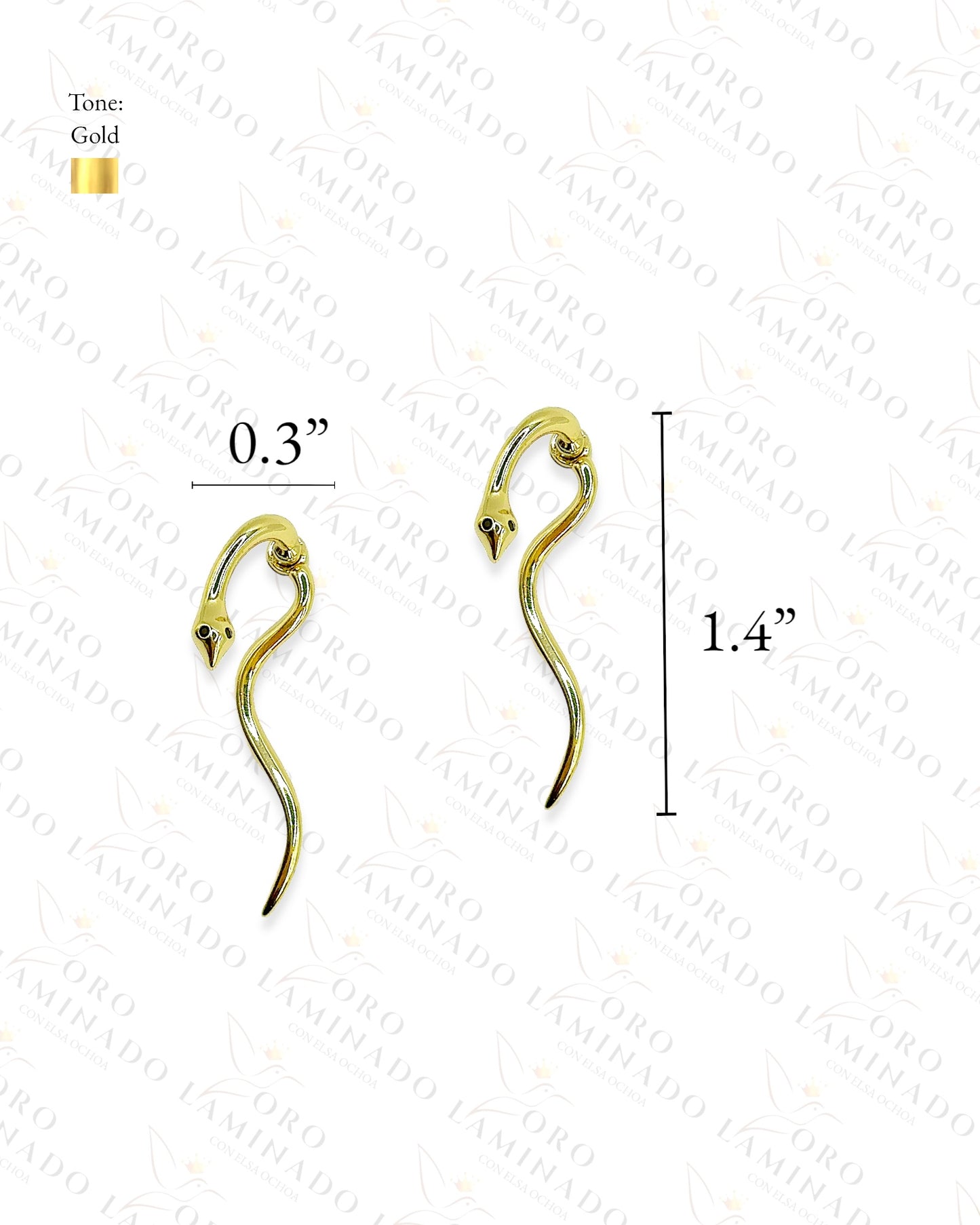 High Quality Snake Earrings Y361