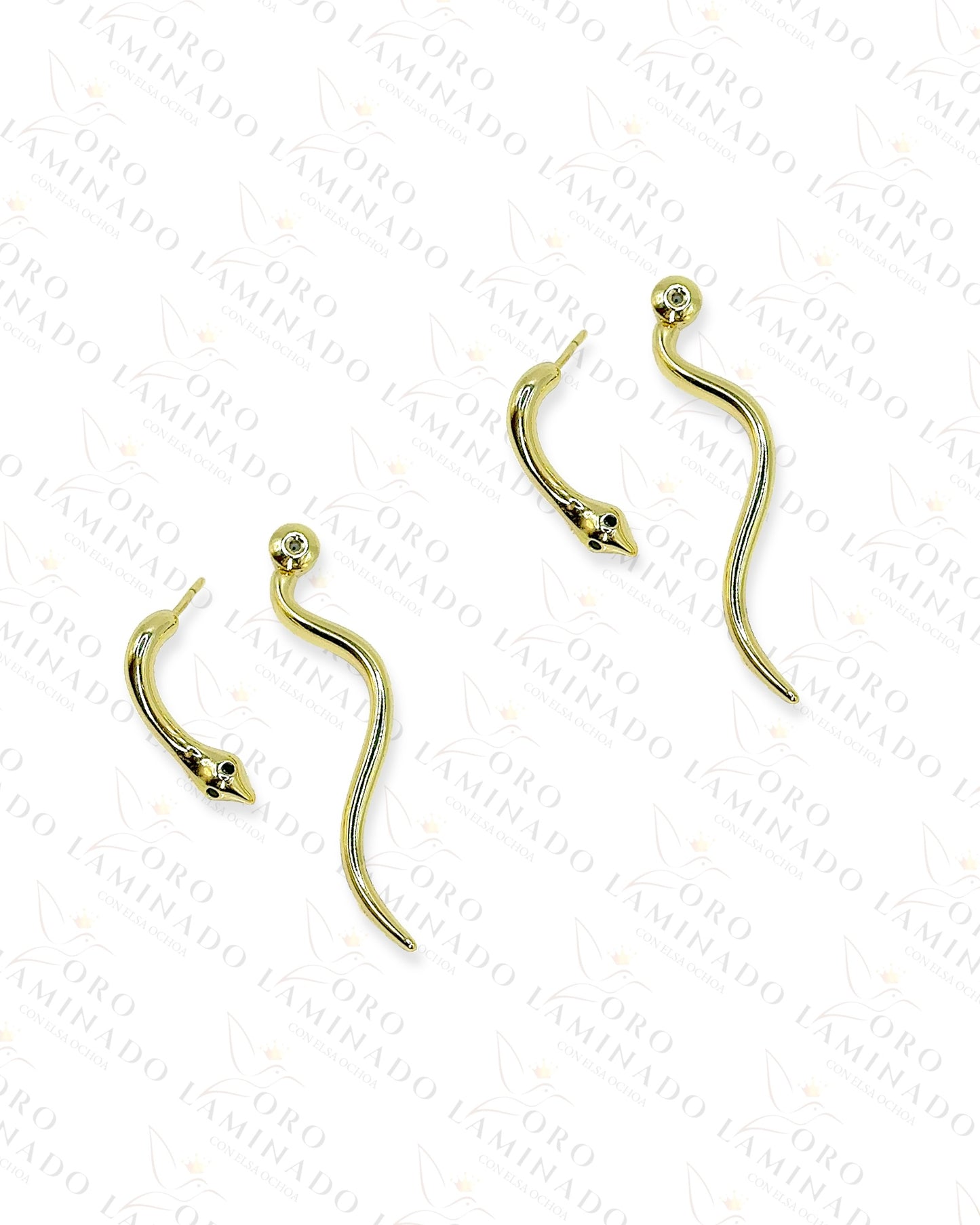 High Quality Snake Earrings Y361