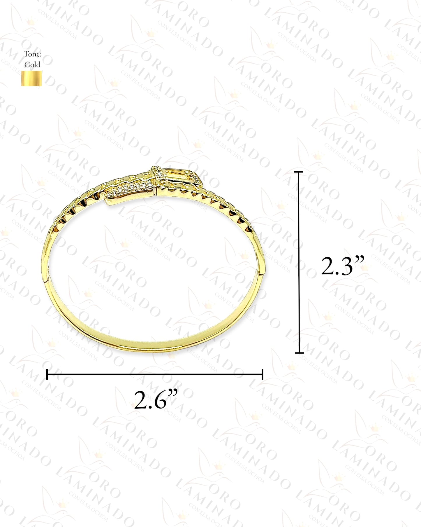 High Quality Belt Design Bangle Bracelet Y393