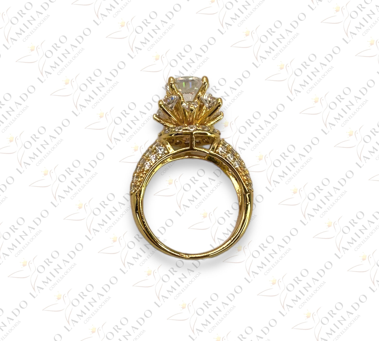 High Quality Brilliant princess cut ring Y277A