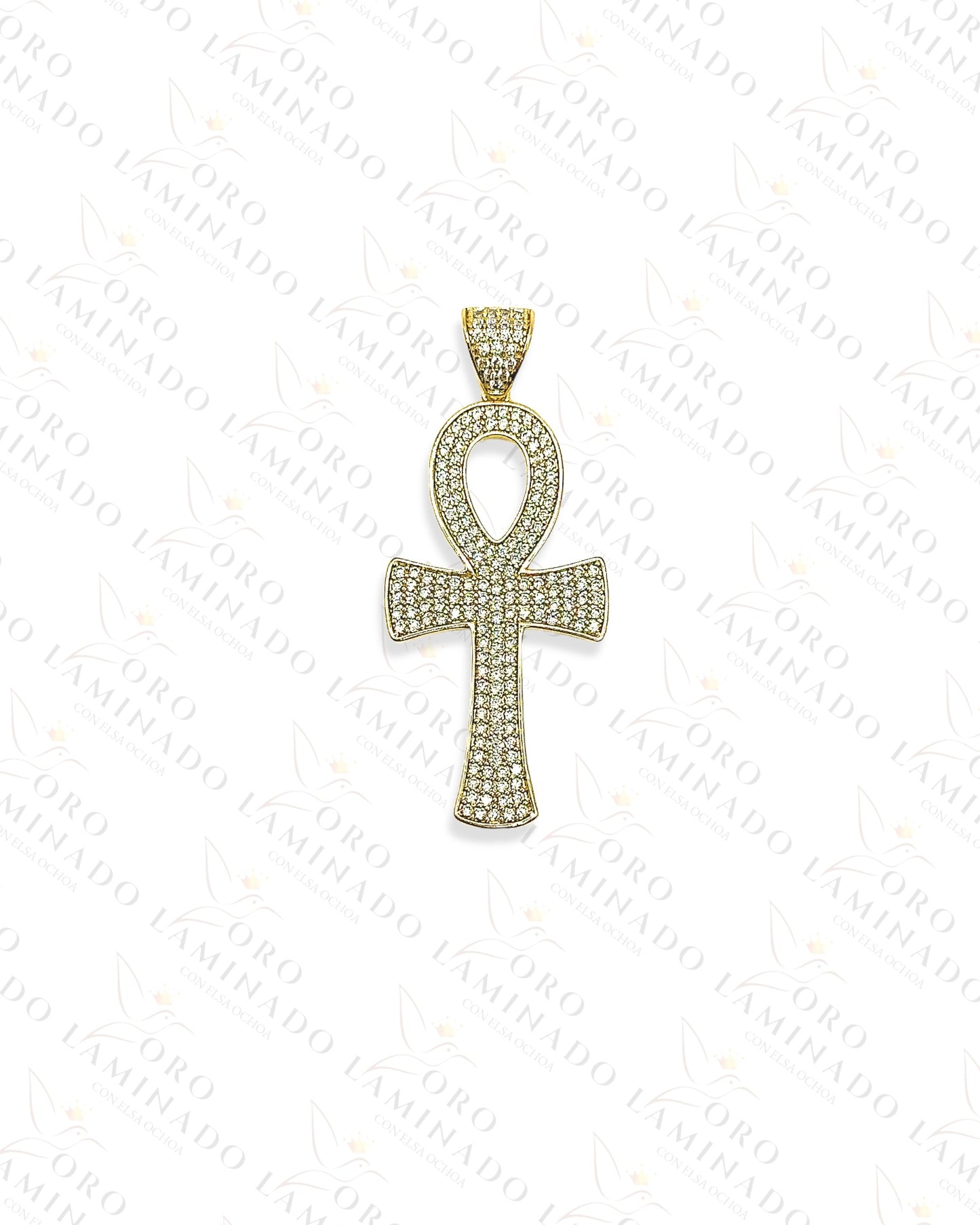 Gold Filled Key of Life Pendant Y434