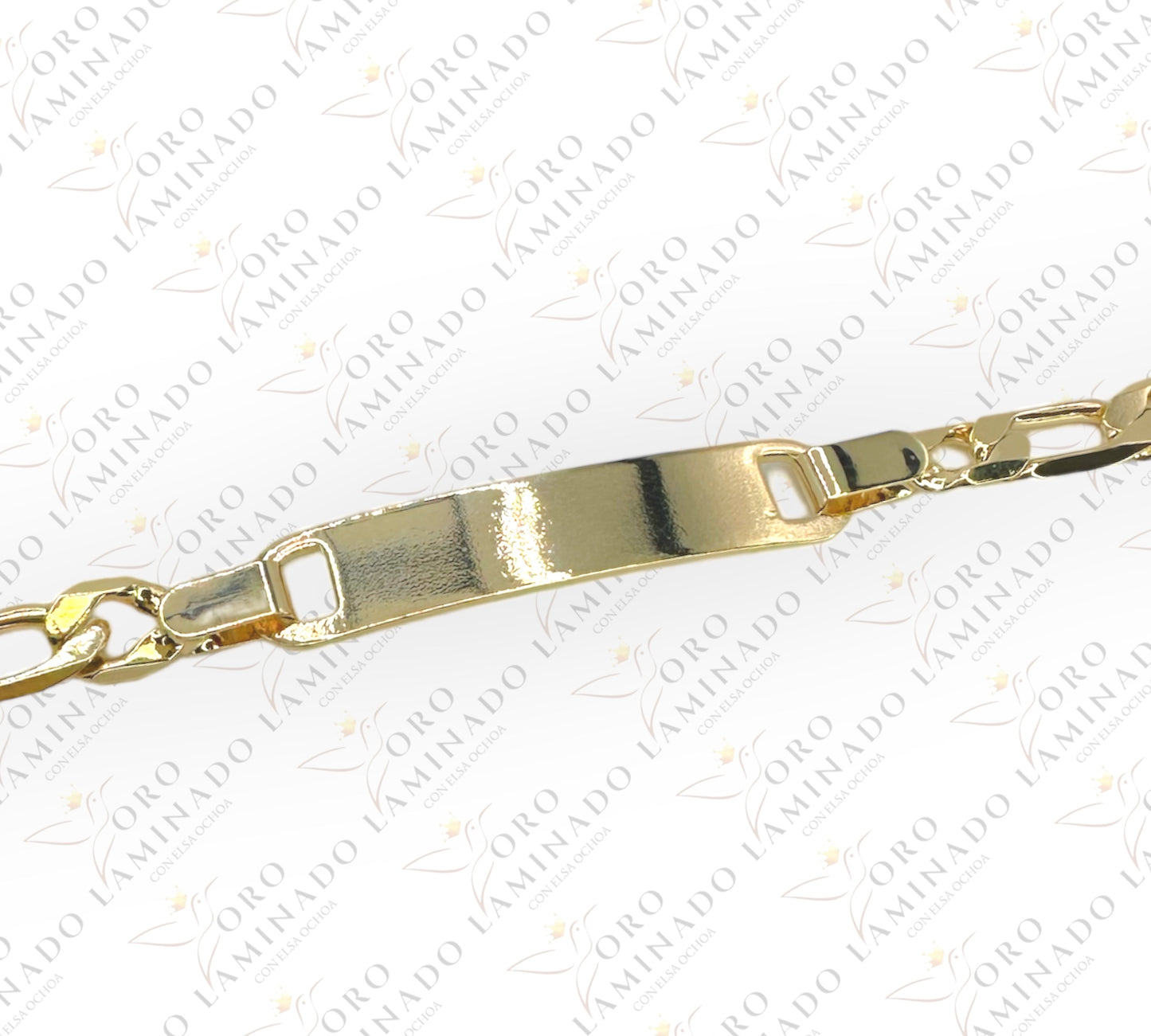 Figaro plaque bracelet (pack of 6) G87