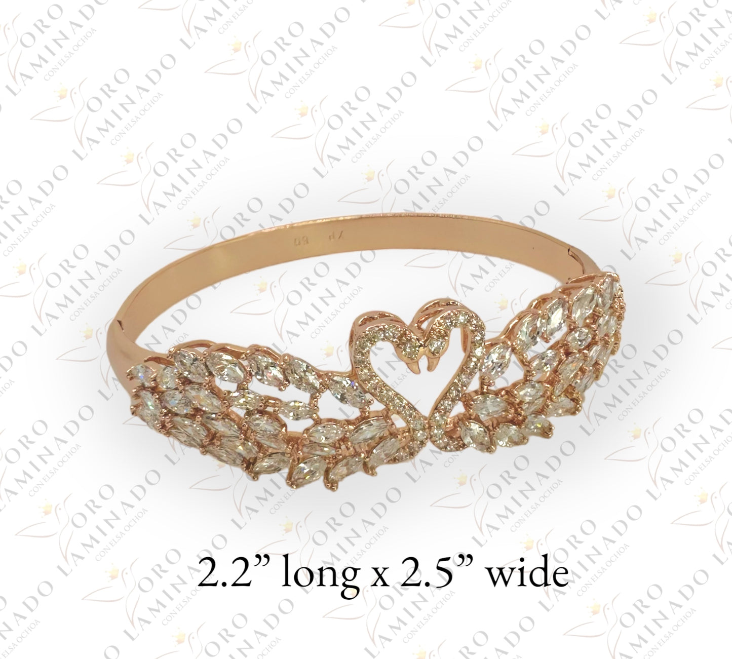 High Quality Diamond heart bracelet G218