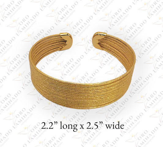 Golden bracelet B149