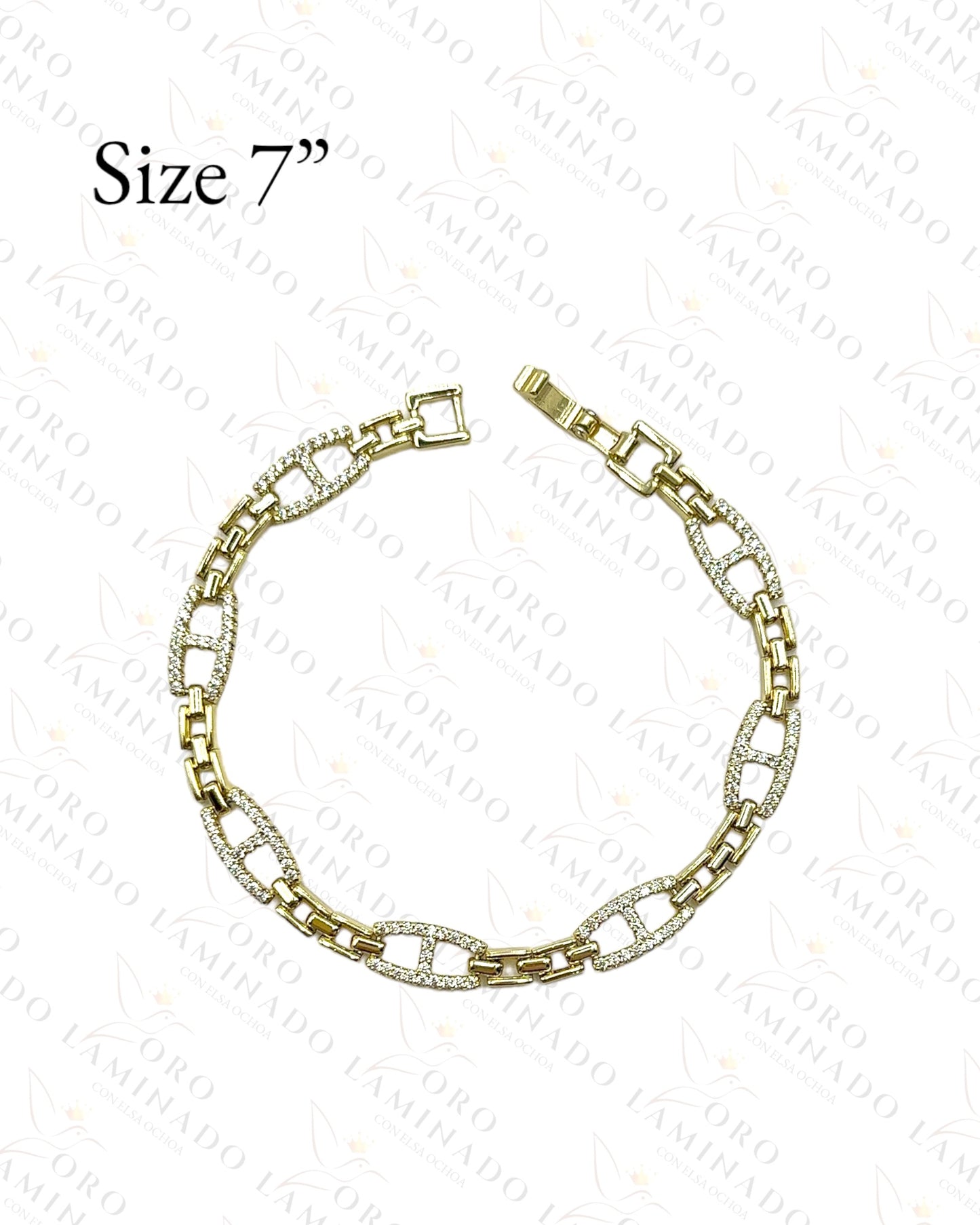 High Quality Chain Bracelet with Stones Y447