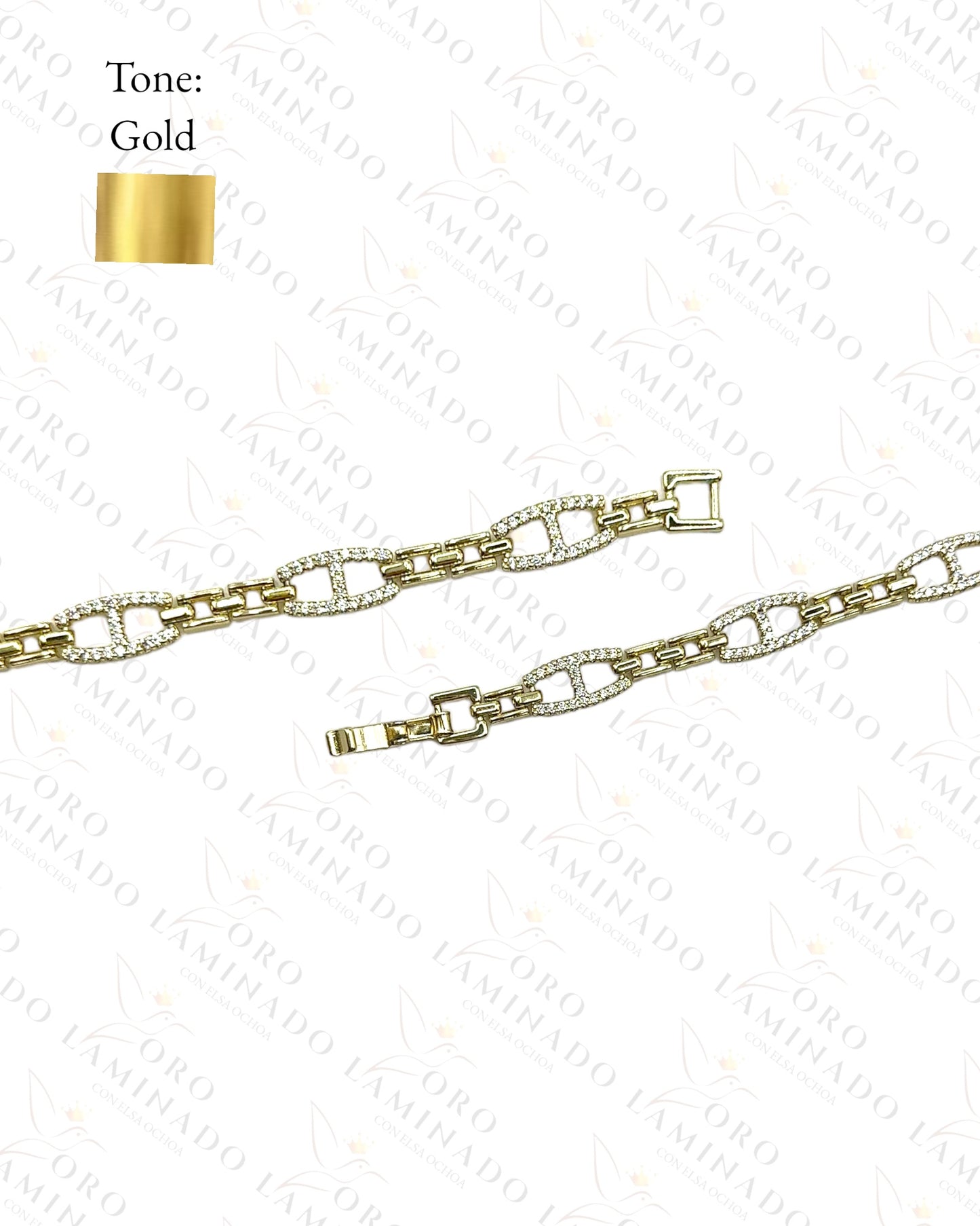 High Quality Chain Bracelet with Stones Y447