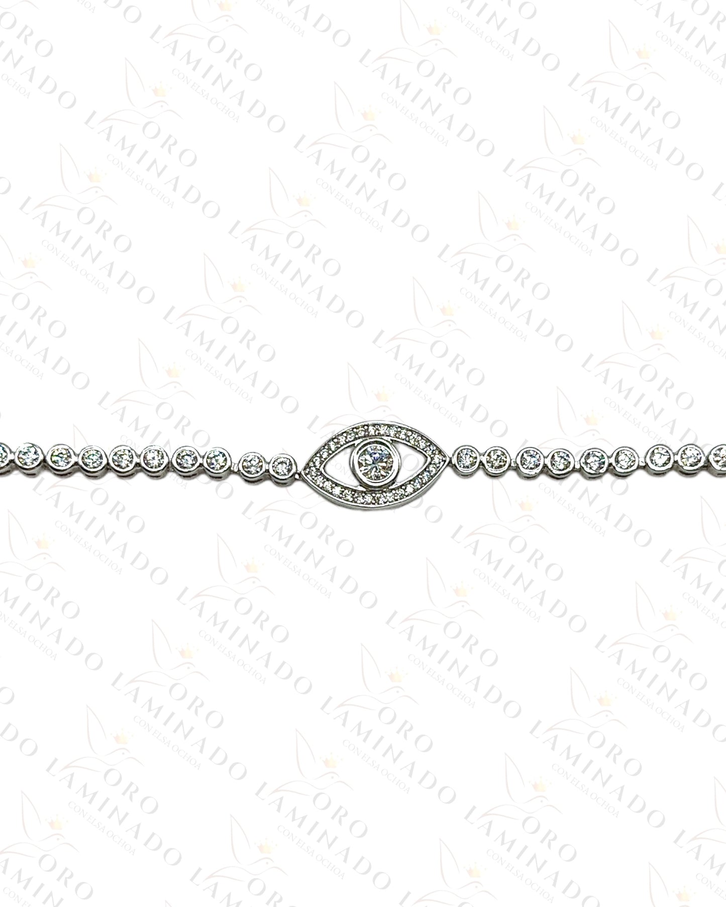 High Quality Silver Eye Bracelet Y448