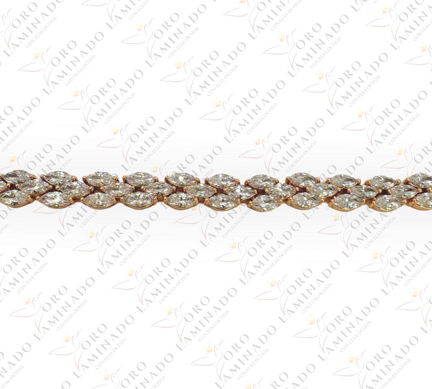 High Quality Bracelet with shiny stones G272