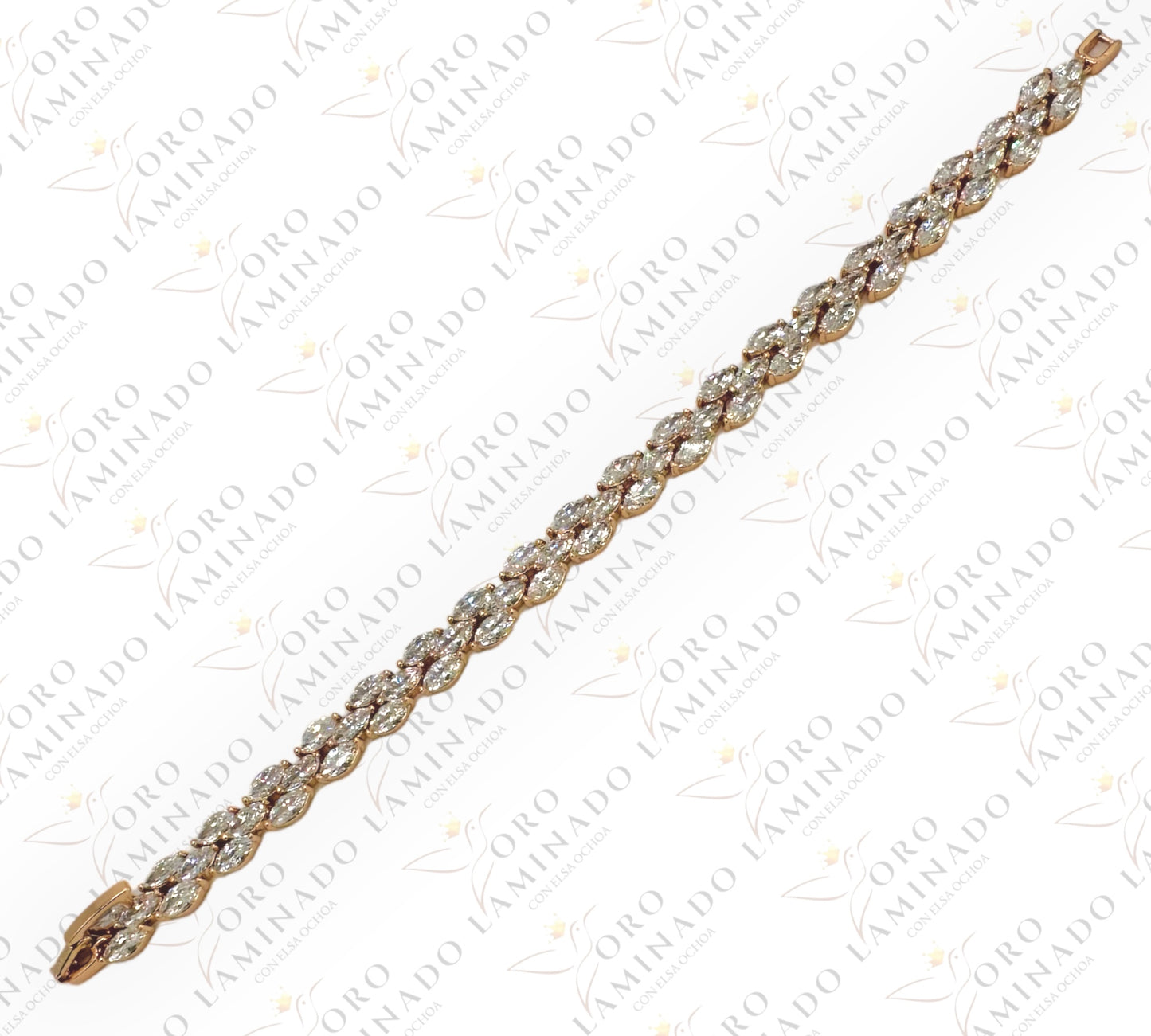 High Quality Bracelet with shiny stones G272