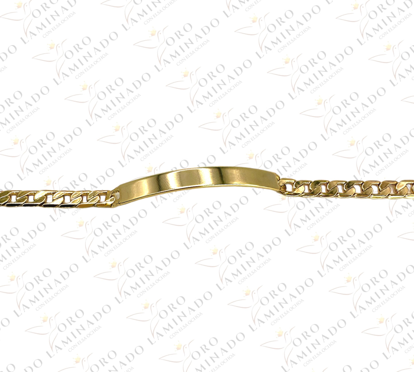 Gold plate bracelet G283