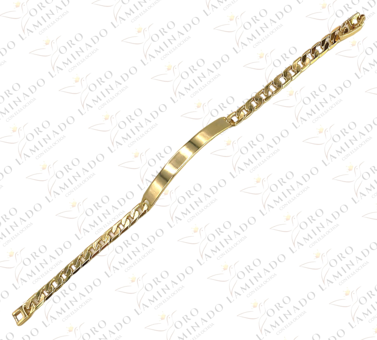 Gold plate bracelet G283